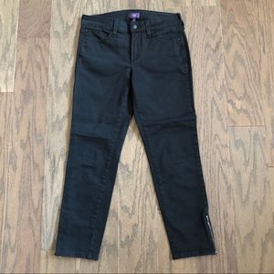 Not Your Daughters Jeans Zipper Ankle Capri Jeans